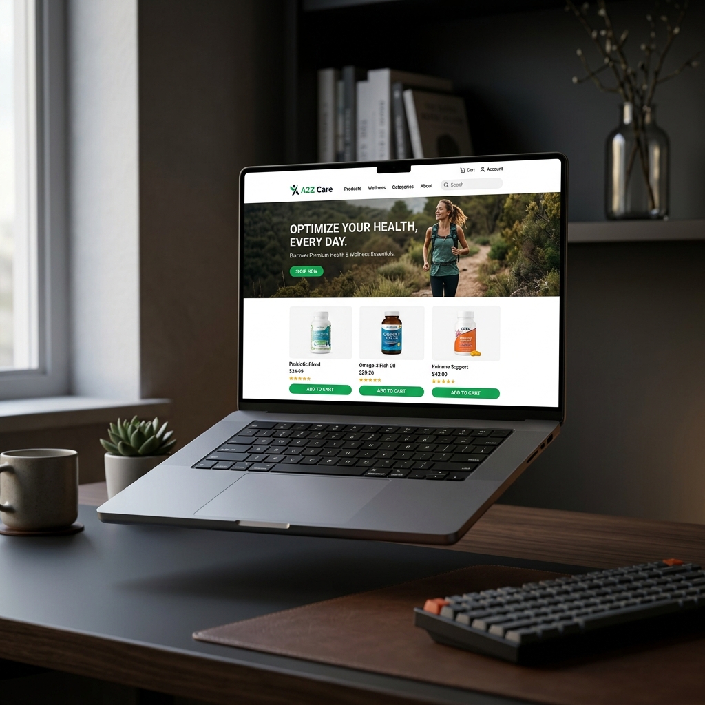 A2Z Care Shopify Store Development by AmanFix